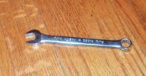 HUSKY USA 7/16&#034; 12 PT. COMBINATION WRENCH # 33014