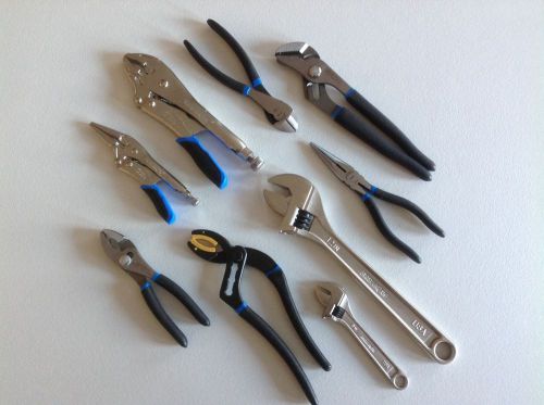 Armstrong tools, 9 piece pliers and wrench set for sale