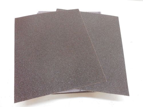Aluminum oxide cloth sanding  sheets 9&#034; x 11&#034; 50 grit  pack of 50 for sale