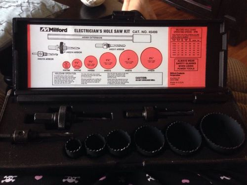 Milford  Hole Saw Kit