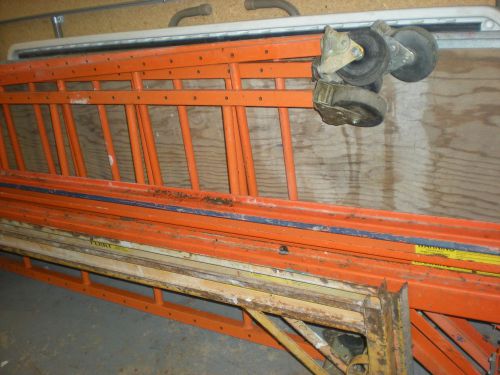 HEAVY DUTY BAKER SCAFFOLD  6&#039; HIGH BY 8&#039; LONG - ORANGE