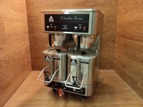 Grindmaster American Metal Ware 1.5 Gal Twin Shuttle Coffee Brewer P-400E CS-1