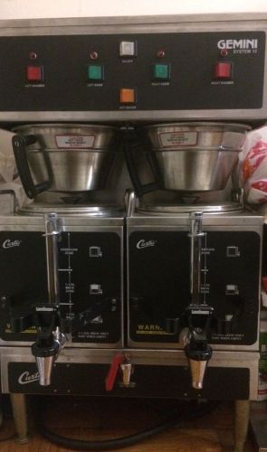 COFFEE MACHINE, 220 I PH.CURTIS, GEMINI 12,AUTO,2 TANKS, 900 ITEMS ON E BAY