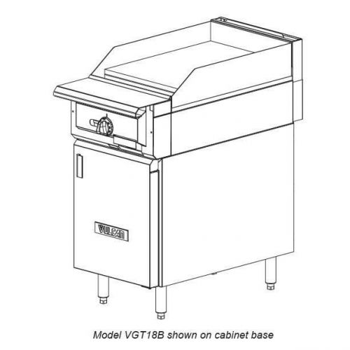 Vulcan VGT18 V Series Heavy Duty Range