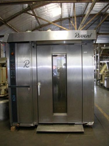 REVENT 624 DOUBLE RACK BAKERY (ROTATING RACK OVEN) GAS ( DIGITAL CONTROLS)