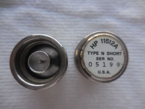 Lot of 3 Hewlett Packard/Agilent Part #11512A / 85032-60008 Coaxial Short.