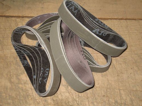 3/4 x 12&#034; sanding belts. Fits Worksharp Ken Onion knife sharpener. 3M Trizact