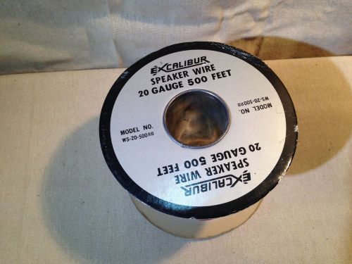 Excalibur 20 gauge speaker wire model WS 20 500RB electrical