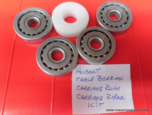 HOBART 5700,5701,5801 TABLE BEARINGS &amp; CARRIAGE ROLLER