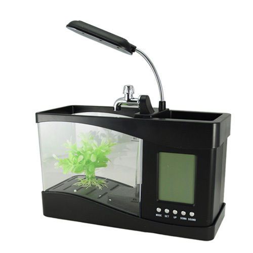 Fish tank + calendar thermometer pen holder + pumming to autocyclingwater for sale