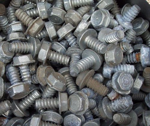 Hex head steel sheet metal screws 5/16&#034; x 5/8&#034; approx. 4 lbs (150pcs) for sale