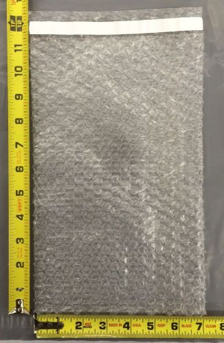 100 - 7x11.5 Clear Self-Sealing Bubble-Wrap Bags / Bubble-Out Pouches 7 x 11 1/2