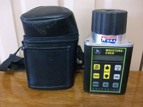 John Deere Handheld Digital Moisture Tester Corn Soybeans Wheat Rye Sorghum Etc.