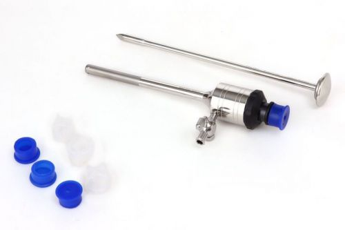 HOT CE Approved Trocar &amp; Cannula Laparoscopy LAPAROSCOPIC 6 Sealed Caps