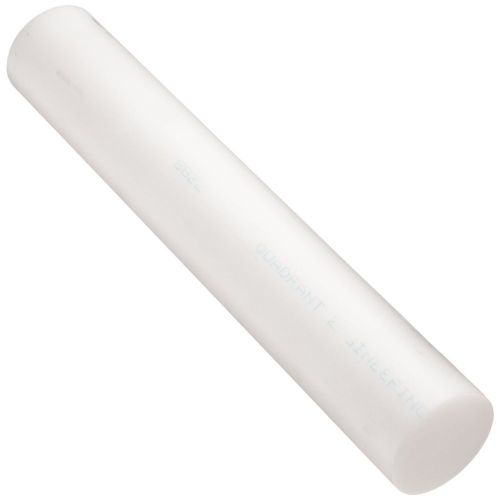 Online metal supply white acetal - delrin round rod 1-1/2&#034; diameter x 12&#034; long for sale