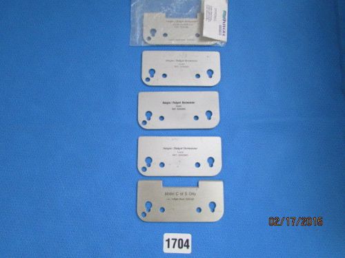 Integra Padgett Dermatome Guard Plates 35392660 35392662 3539-252 LOT 1704