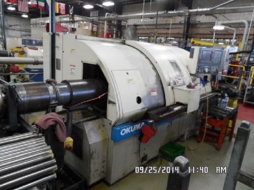 Okuma Crown L1060 CNC Lathe w Hydraulic Tailstock