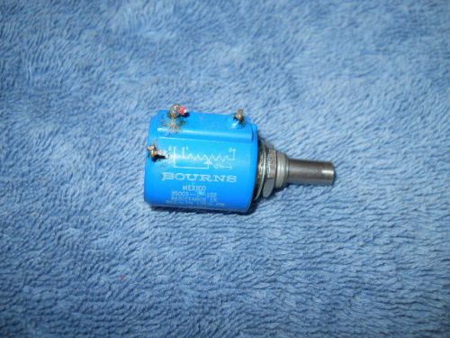 Bourns 3545S-91-202 Panel Mount Precision Potentiometer, 2k Ohms, 10-Turn