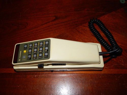 Vintage Harris Alpha head Alpha 40 mobile car phone white Aerotron IMTS MTS