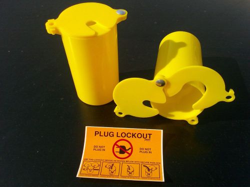 Prinzing Enterprises Plug Lockout Model PL023 Lot Of 2 New Without Box