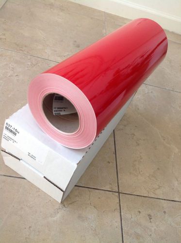 15&#034; x 50yds/150ft gloss red sign cutting vinyl comp-u-cut by general formulation for sale