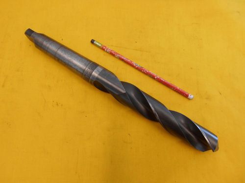 4 MORSE TAPER 1 5/16&#034; x 13 1/2&#034; DRILL BIT lathe mill mt tool STANDARD USA