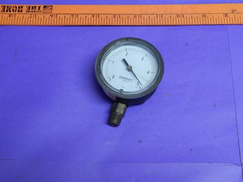 Ashcroft 0-5 PSI pressure gauge 1/4&#034; inch NPT