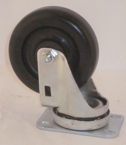 Set of Albion Faultless 4&#034; x 1.25&#034; Polypropylene Caster Wheel 300# Non Marking