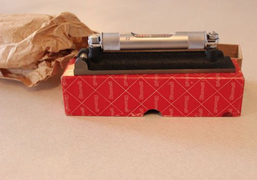 MIB Starrett Machinists 6&#034; Level 98-6 with Ground Vial