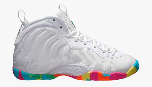 Nike Little Posite One Fruity Pebbles Multi Color Foamposite KIDS Size 7Y