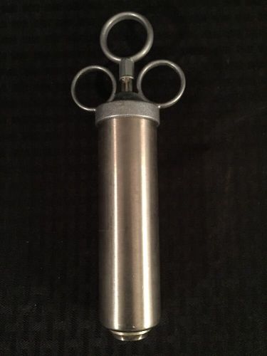 WESTERN INSTRUMENT Syringe Dose 4 Oz. Short O-Ring No. 22120 Good Condition