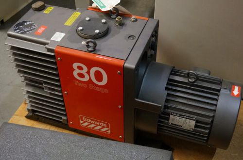 Edwards E2M80 vacuum pump