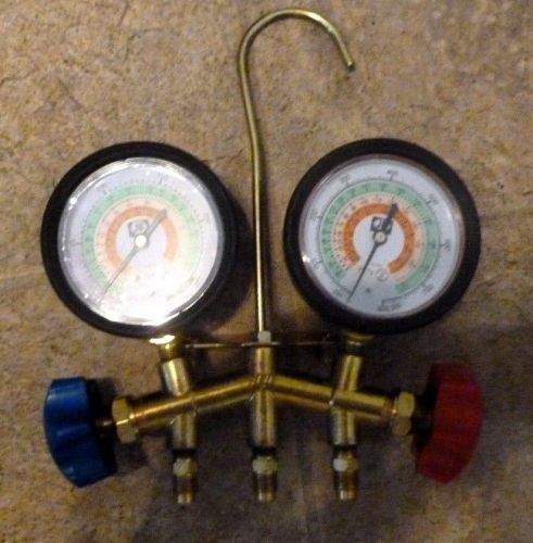 JB 2 Valve  Brass Manifold Set w Hoses