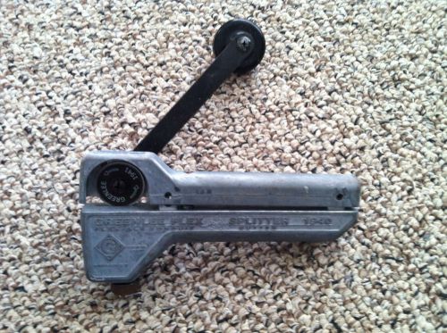 GREENLEE FLEX SPLITTER 1940 CONDUIT CUTTER TOOL WITH 1941 BLADE