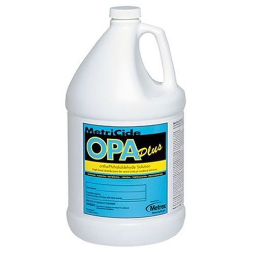 (4)1 gallon bottles case metrex metricide opa plus #10-6000 for sale