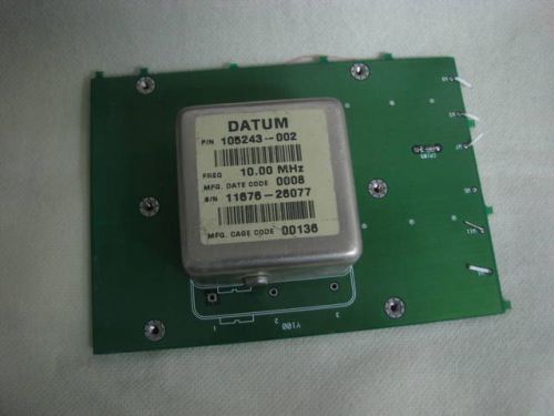 10mhz ocxo datum square wave crystal oscillator for sale