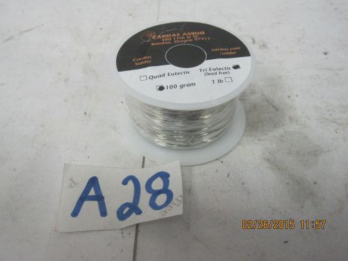 Cardas Audio Soldering Wire Tri Eutectic Silver Solder 100g