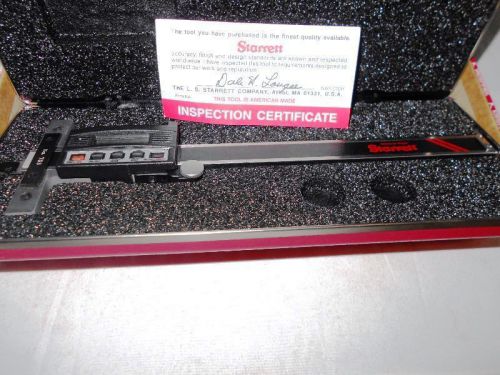 Starrett 753z-6 electronic depth gage for sale