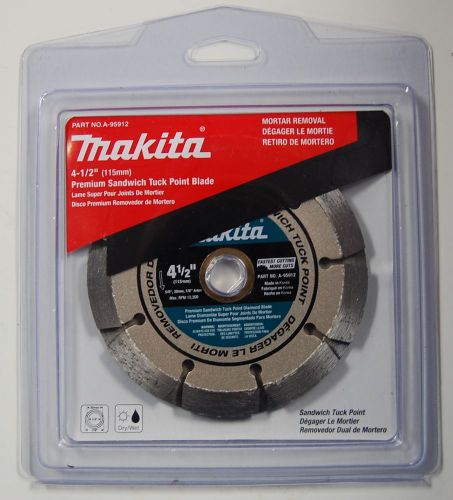 Makita A95912 4.5&#034; Premium Sandwich Tuck Point Blade