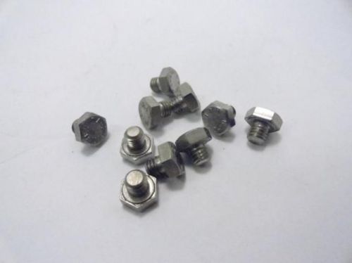 91382 New-No Box, Marel Stork 22533 LOT-10 Hex Screw M6-1.0 thread