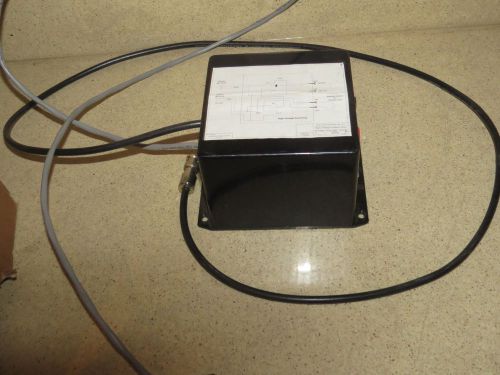 HIGH VOLTAGE ISOLATION BOX FOR HIGH TEMP RAD TESTING