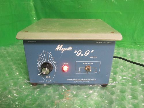 Coleman-Palmer Magnetic 9x9 Stirrer Model 4815