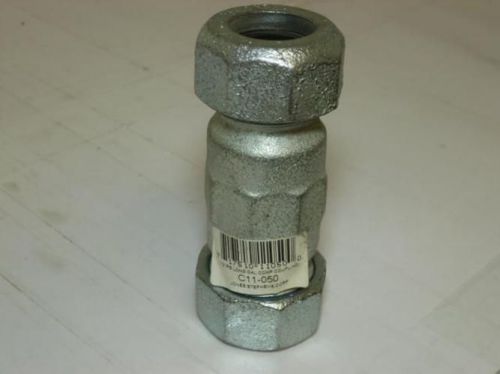 88902 New-No Box, Jones Stephen C11-050 Galv Compression Coupling .5&#039;&#039;