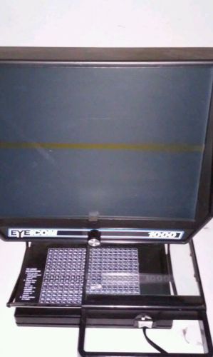 Eyecom 1000, Microfiche Reader