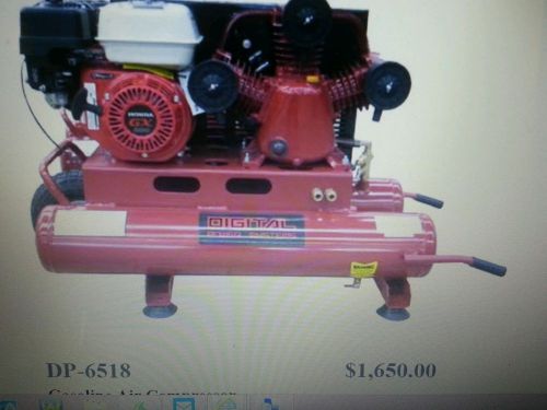 Brand new digital power gasoline air compressor 6.5 horsepower honda engine for sale