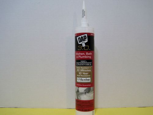 Original Dap 00790 Kwik Seal Caulk 9 oz Kitchen &amp; bath  Sinks showers Tubs White