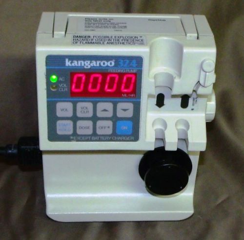 KANGAROO 324 Enternal Feeding Pump SHERWOOD MEDICAL NR!