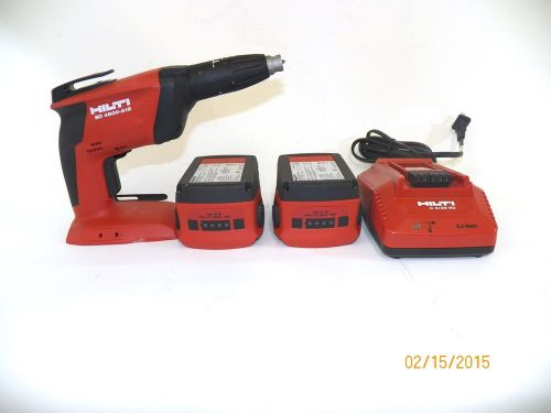 Hilti SD4500-A18 Screwdriver Drywall Gun w/ Extra Battery