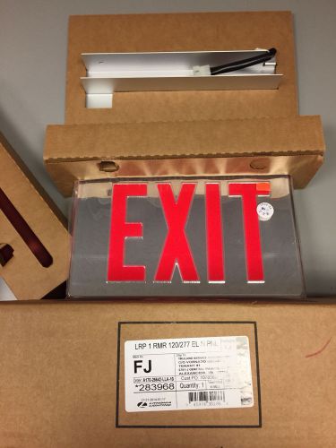 Lithonia Exit Sign LRP 1 RMR 120/277 EL N PNL