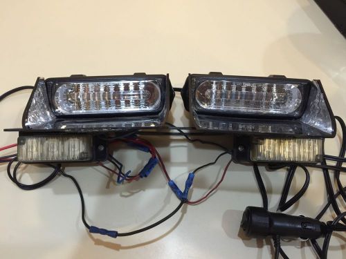 Whelen LED Light Package - 2 Split Talon Super-LED Dash Lights and 2 TIR3 LED&#039;s